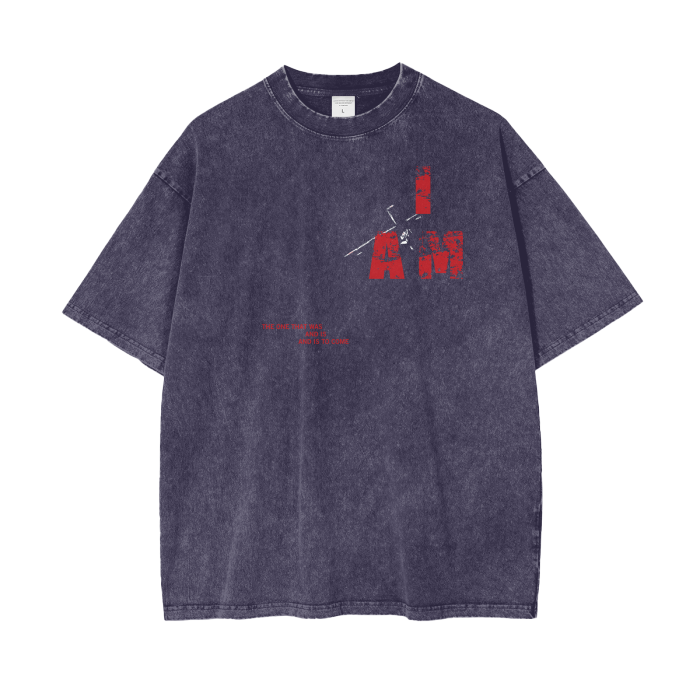 Acid Wash Oversize T-Shirt - 250 GSM