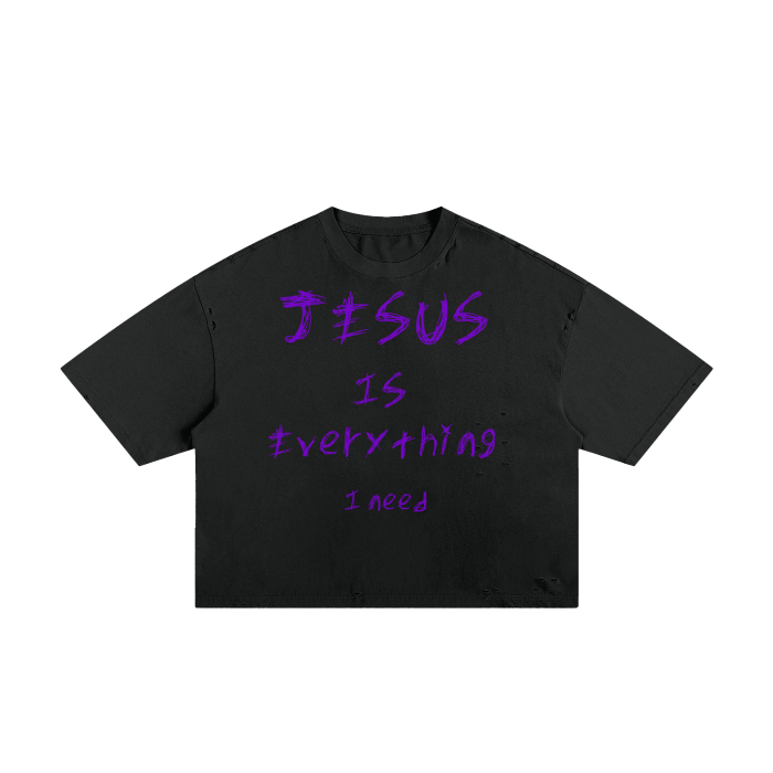 JESUS IS EVERYTHING I NEED


 Boxy Tee