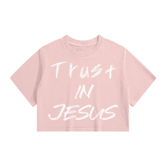 Women's Trust In Jesus Crop


Washed Crop Top